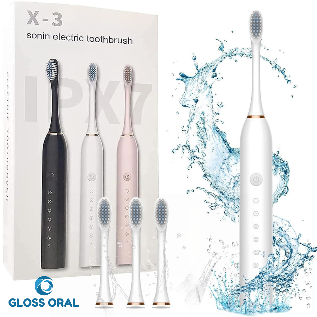 Rechargeable Electric Toothbrush With 4 heads