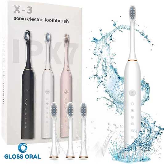 Rechargeable Electric Toothbrush With 4 heads